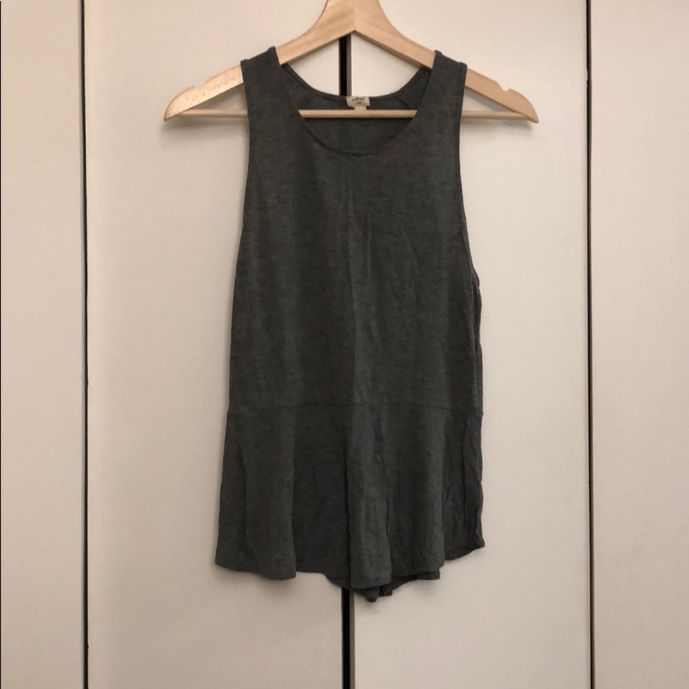 Basic aritzia peplum top